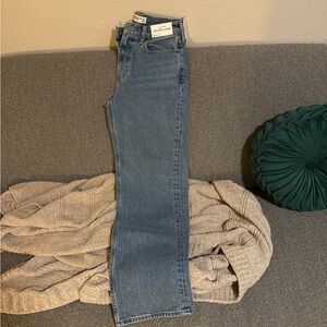 Abercrombie & Fitch High Rise Women Jeans - Blue